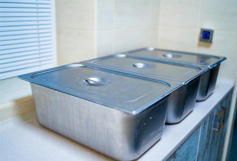 Set Container Stainless Kitchen Lengkap: 6 Ukuran dengan Tutup Transparan


