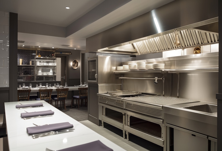 Jasa Custom Kitchen Restoran Stainless - Mulai dari Konsep, Desain 3D, hingga Produksi Jadi

