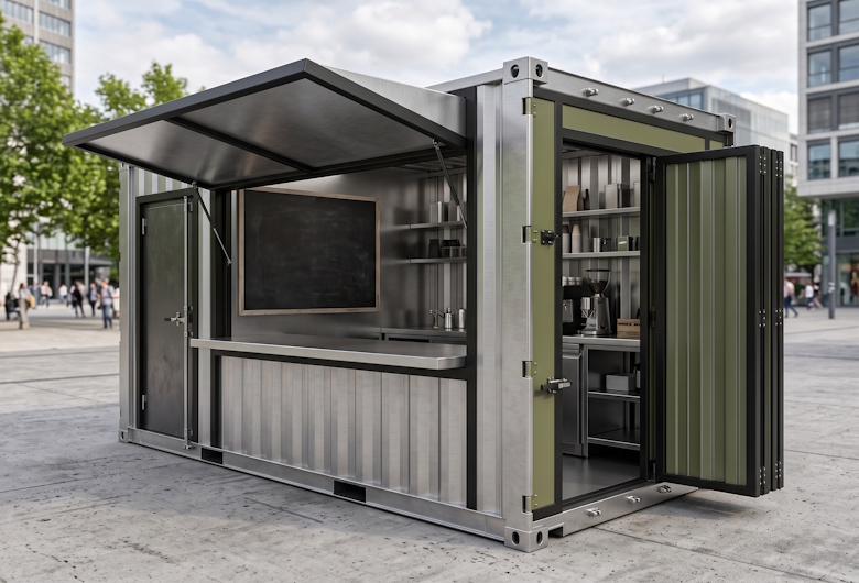Layanan Custom Booth Container: Wujudkan Desain Booth Sesuai Ukuran, Konsep, & Kebutuhan Usaha